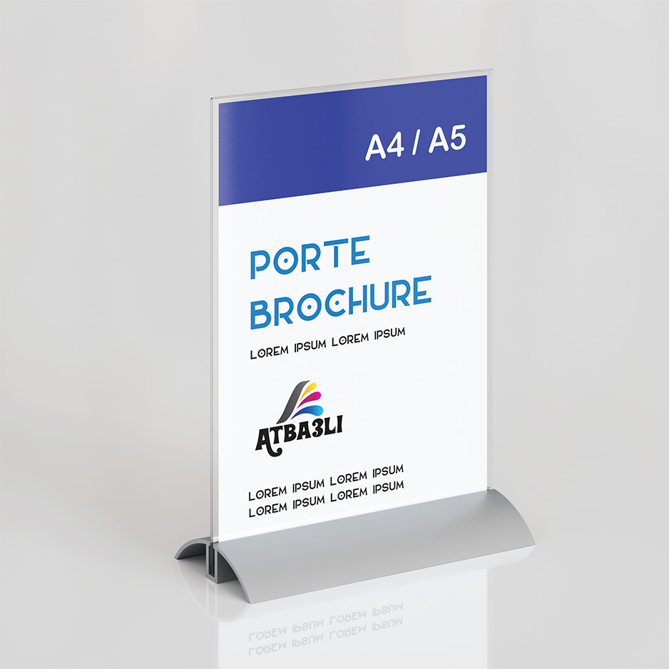 Porte Brochure en Plexiglas-1