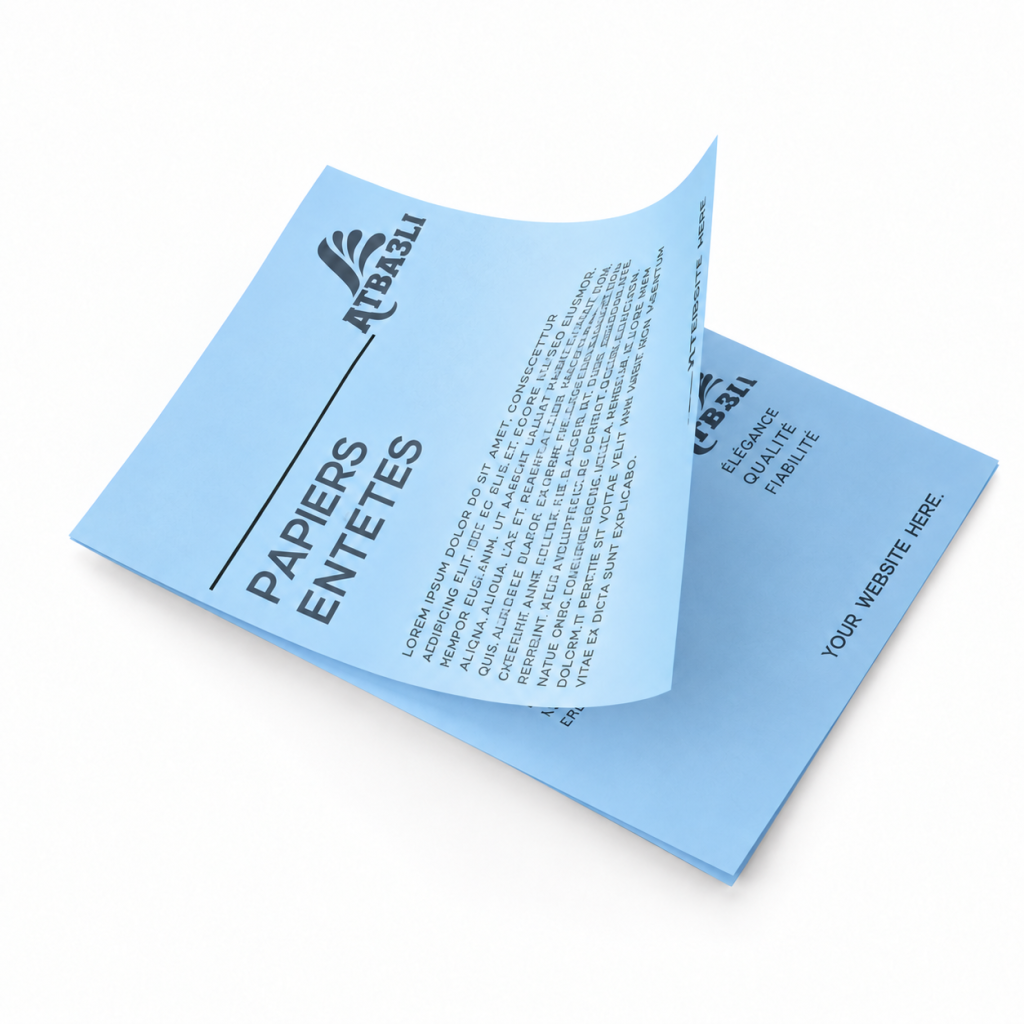 Papiers Entêtes atba3li