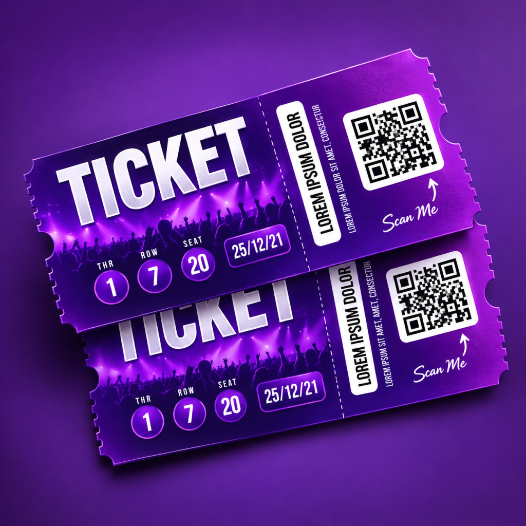 Impression de tickets personnalisés